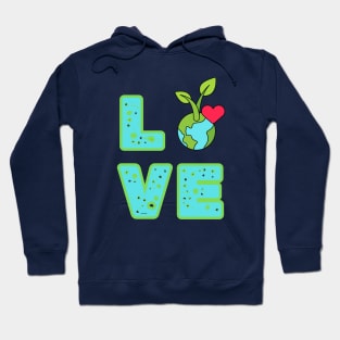 Love World Earth Day 2024 Everyday Hoodie